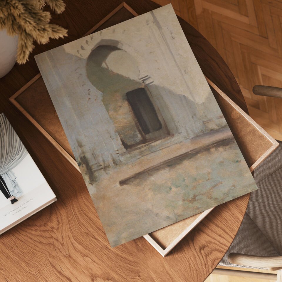 Desert Archway Çerçevesiz Poster