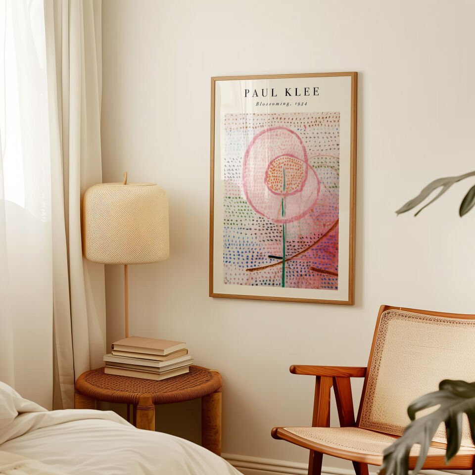Paul Klee Blossoming Çerçevesiz Poster