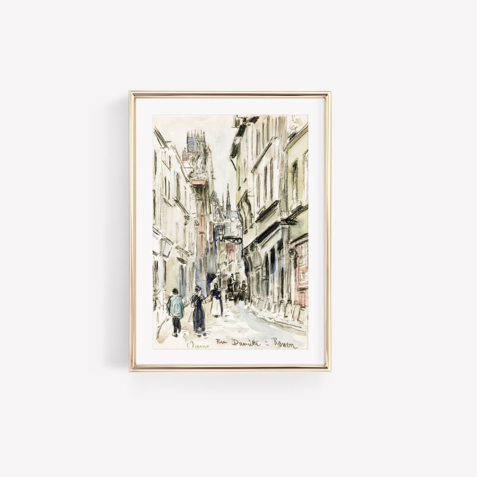 Rue Damiette Çerçevesiz Poster