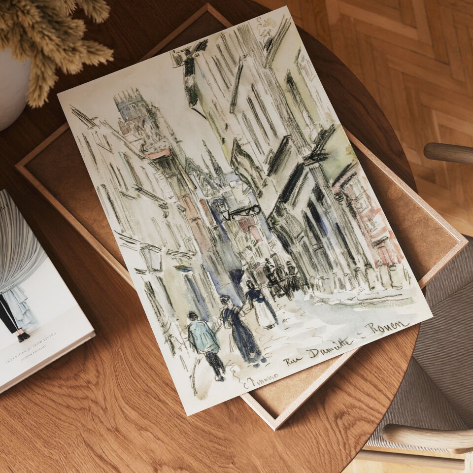 Rue Damiette Çerçevesiz Poster