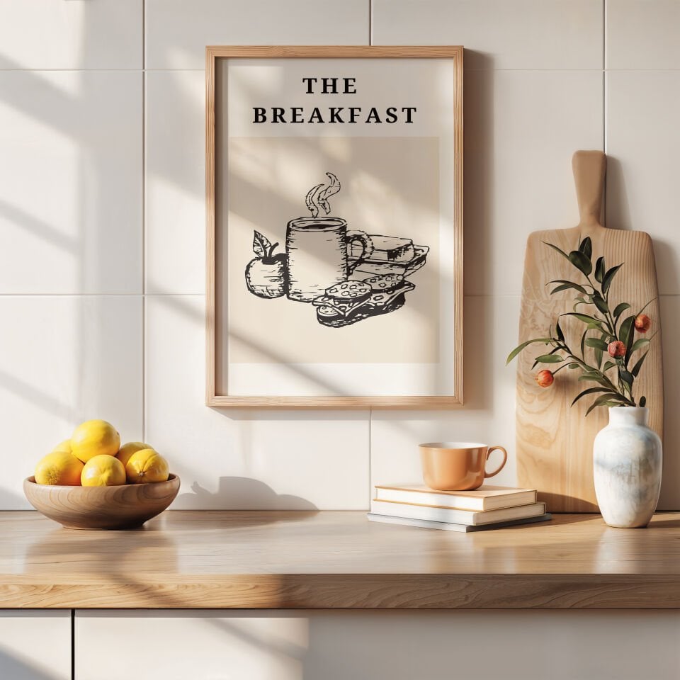 The Breakfast Çerçevesiz Poster