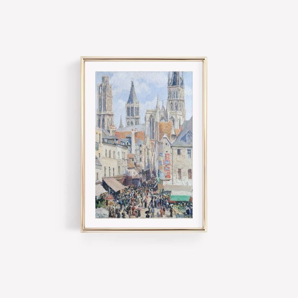 Cathedral Market Çerçevesiz Poster