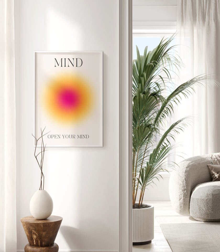 Mind Body Soul 3'lü Çerçevesiz Poster
