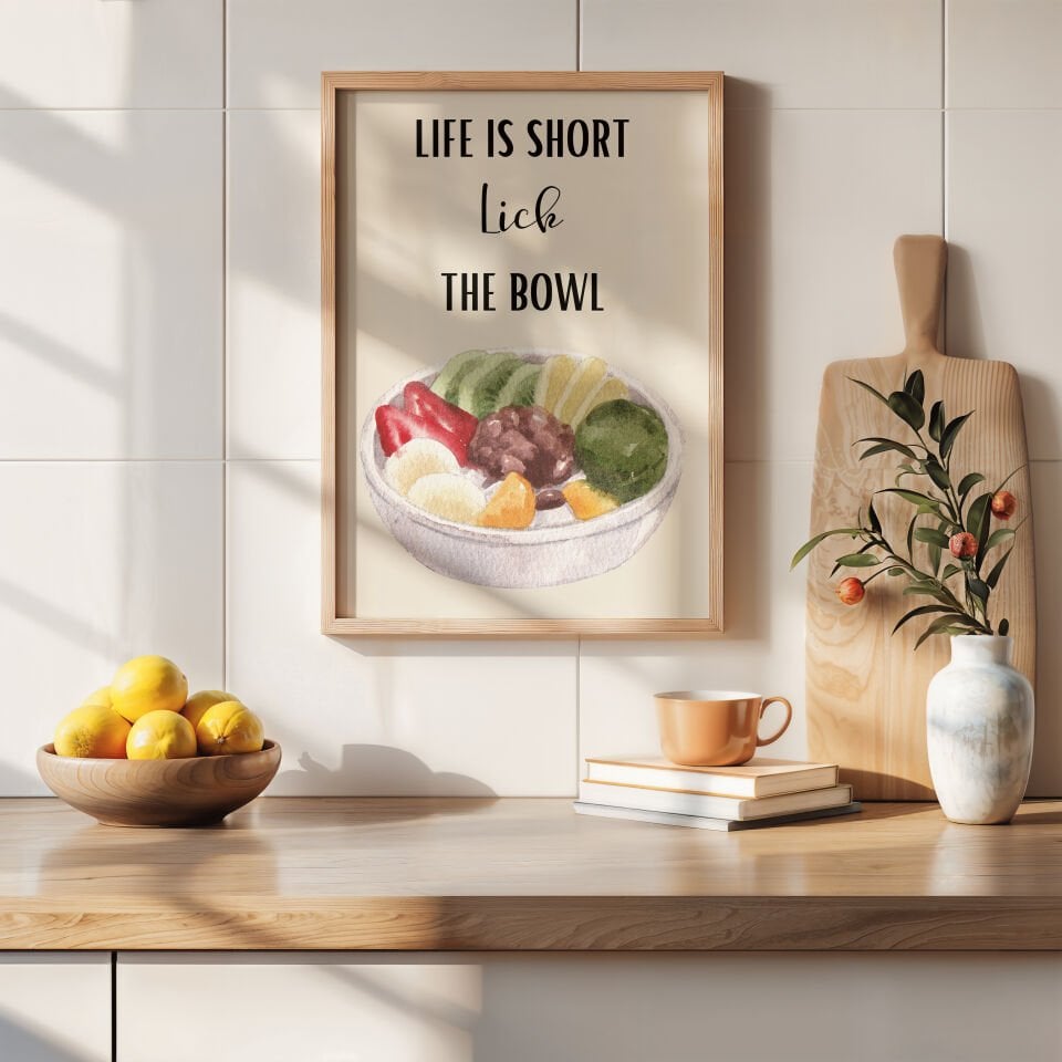 The Bowl Çerçevesiz Poster