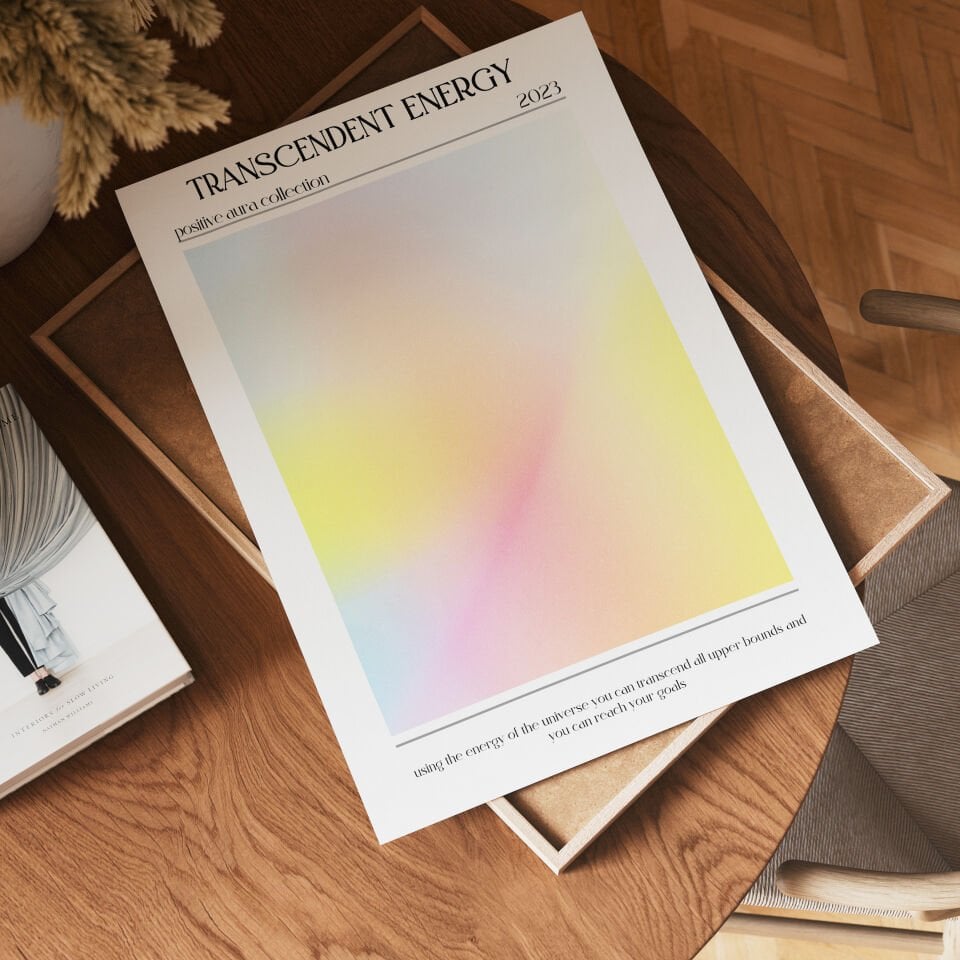 Ethereal Energy 3'lü Çerçevesiz Poster