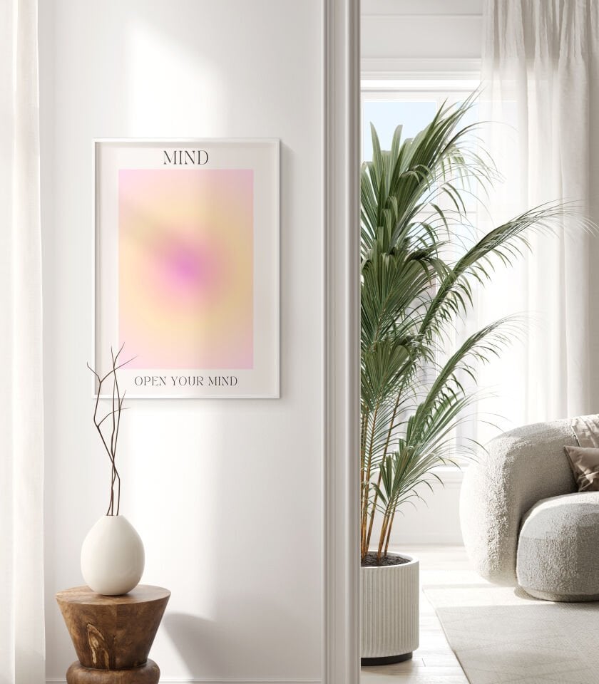 Pastel Energy 3'lü Çerçevesiz Poster