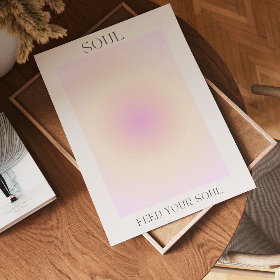 Pastel Energy 3'lü Çerçevesiz Poster