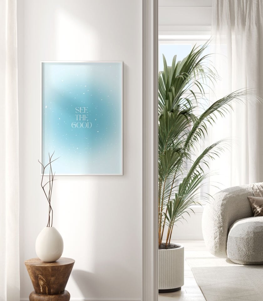 Trust & Good Vibes Çerçevesiz Poster Seti