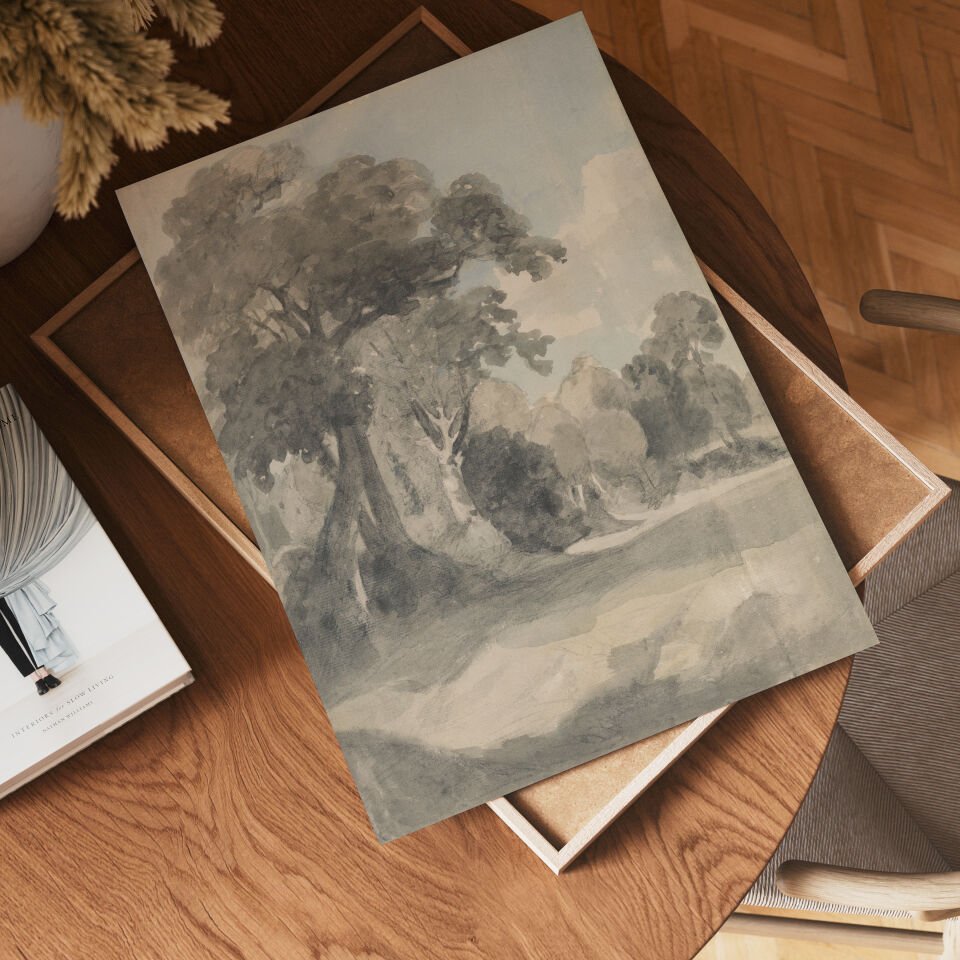 Woodland Path Çerçevesiz Poster