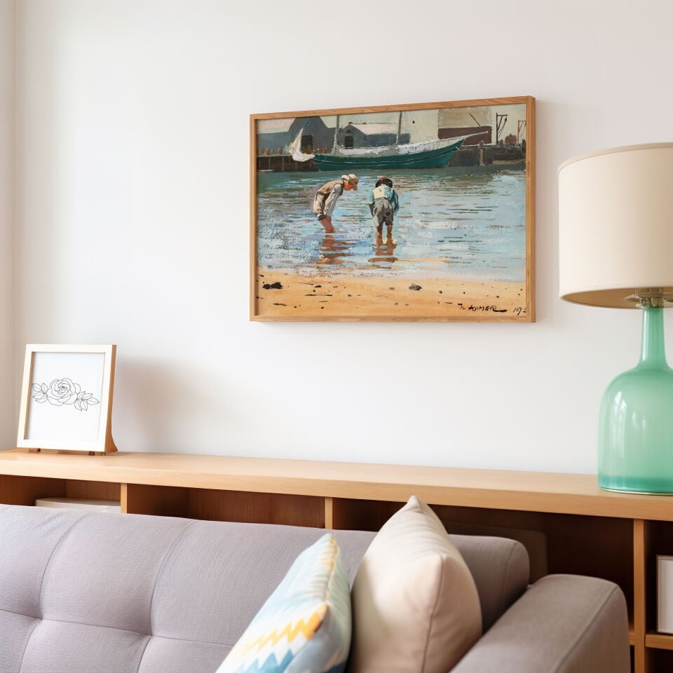 Seaside Curiosity Çerçevesiz Poster