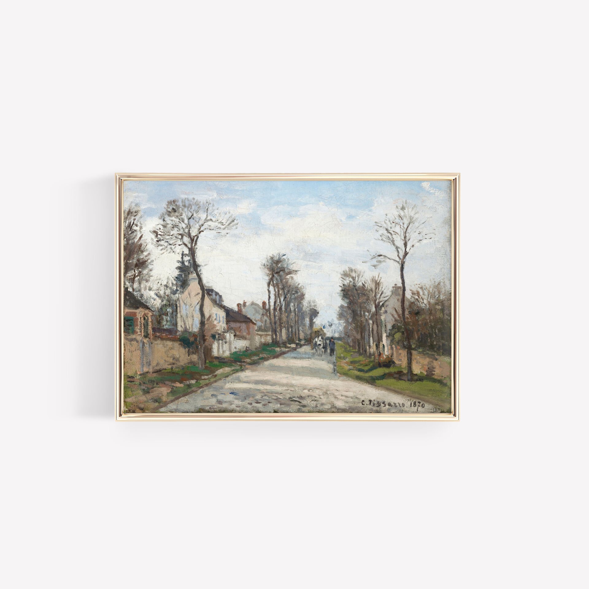 Rural Road Çerçevesiz Poster