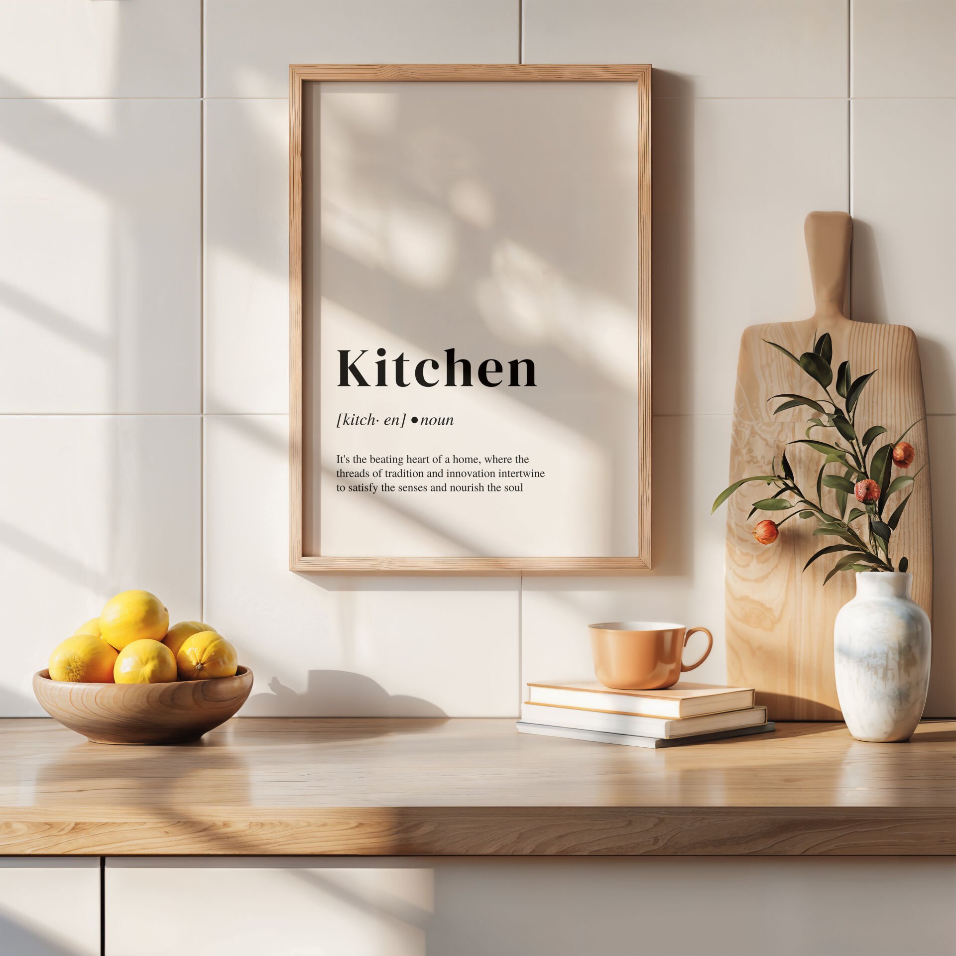 Kitchen Çerçevesiz Poster