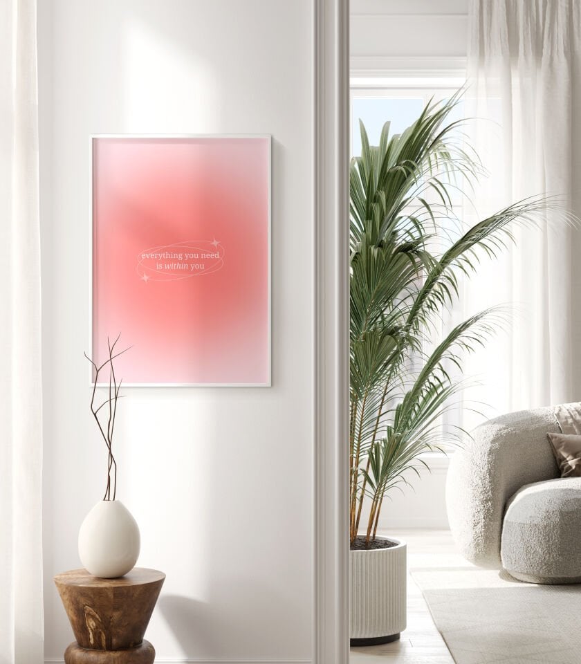 Inner Glow 2'li Çerçevesiz Poster
