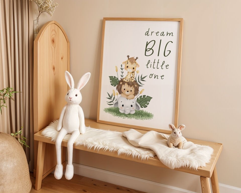 Dream Big Little One Çerçevesiz Poster