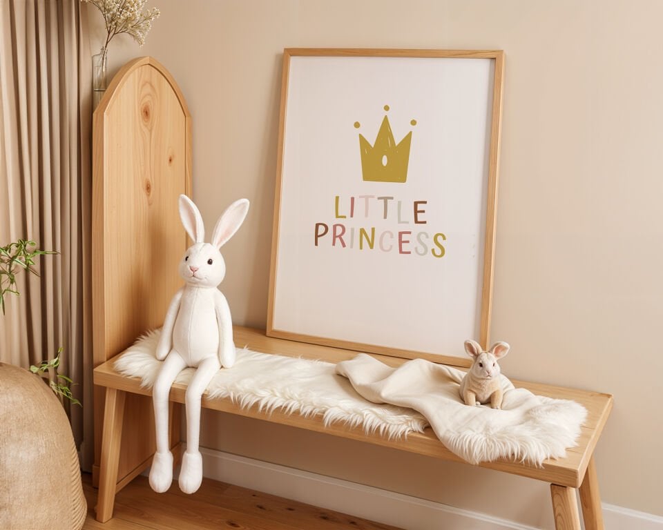 Little Princess Çerçevesiz Poster