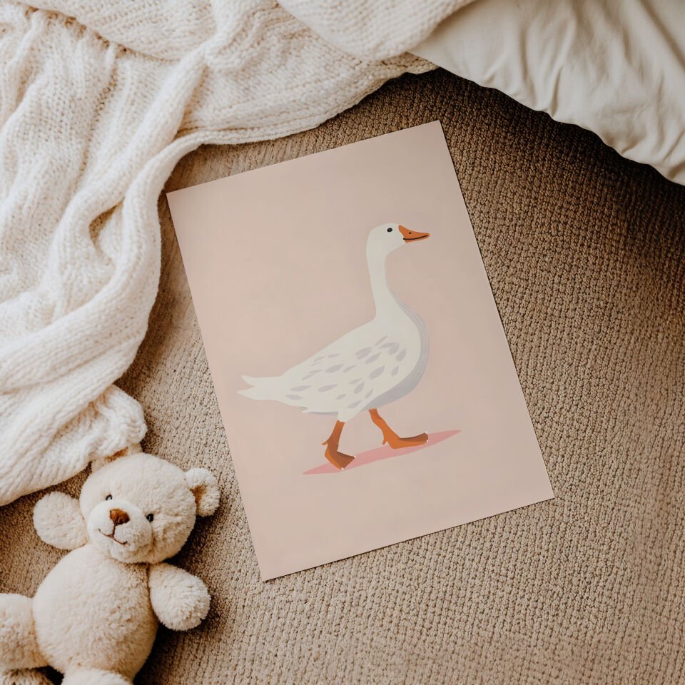 Goose Çerçevesiz Poster