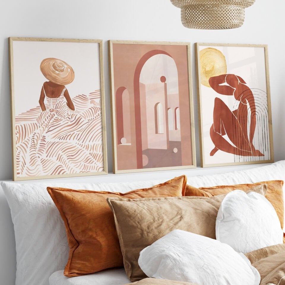 Terracotta Dreams 3'lü Çerçevesiz Poster