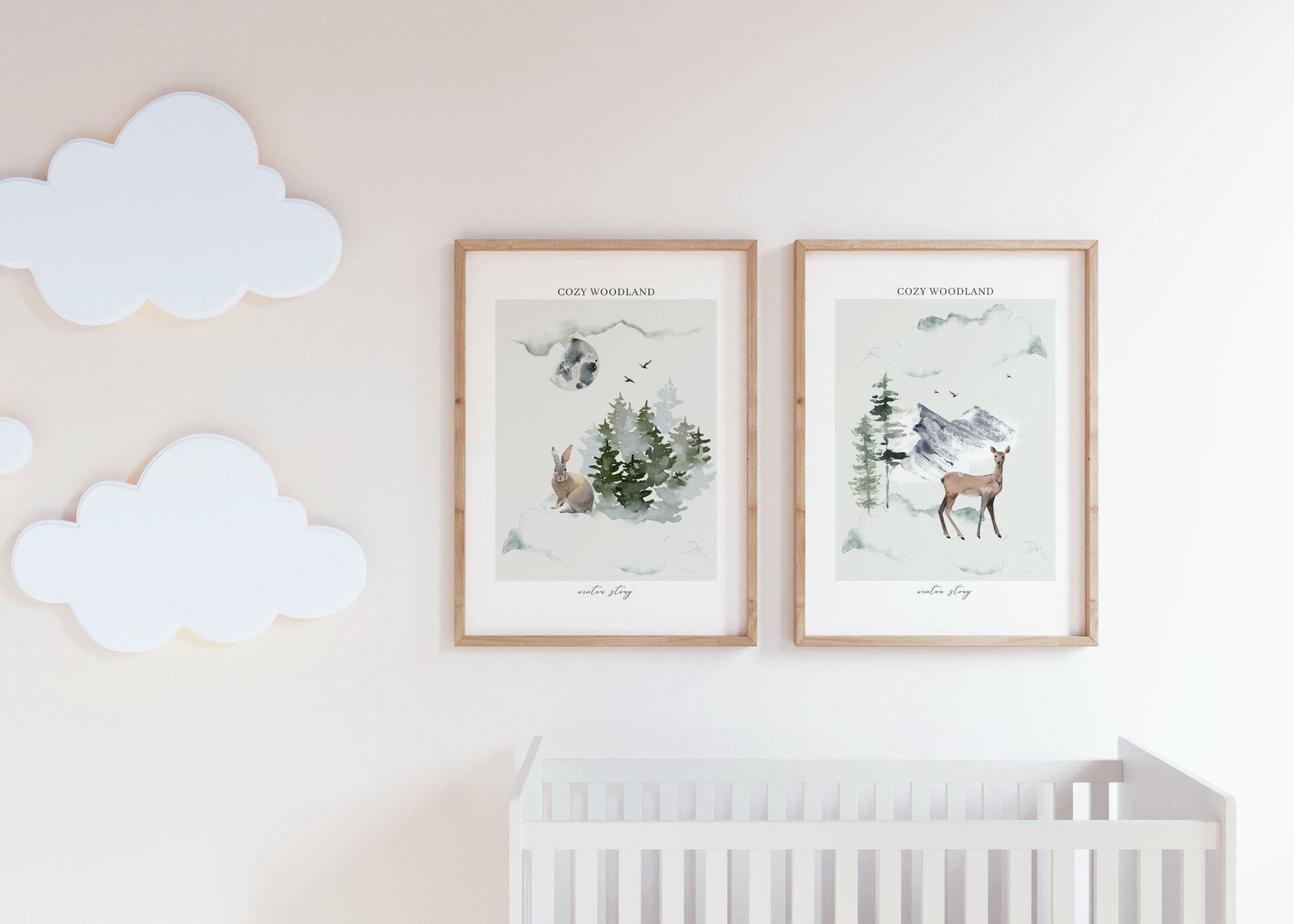 Woodland Dream 2'li Çerçevesiz Poster