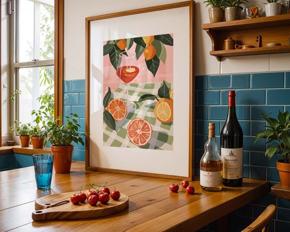 Citrus Brunch Çerçevesiz Poster