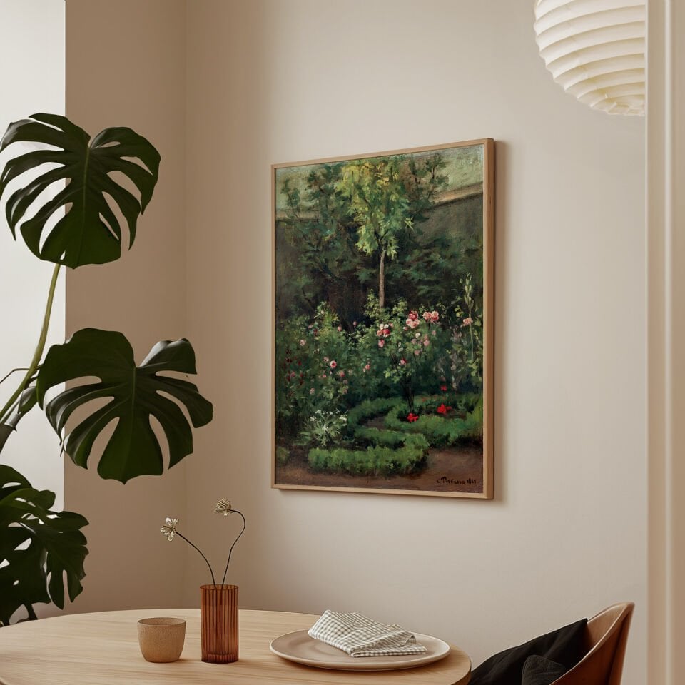 Impression Garden Çerçevesiz Poster Set