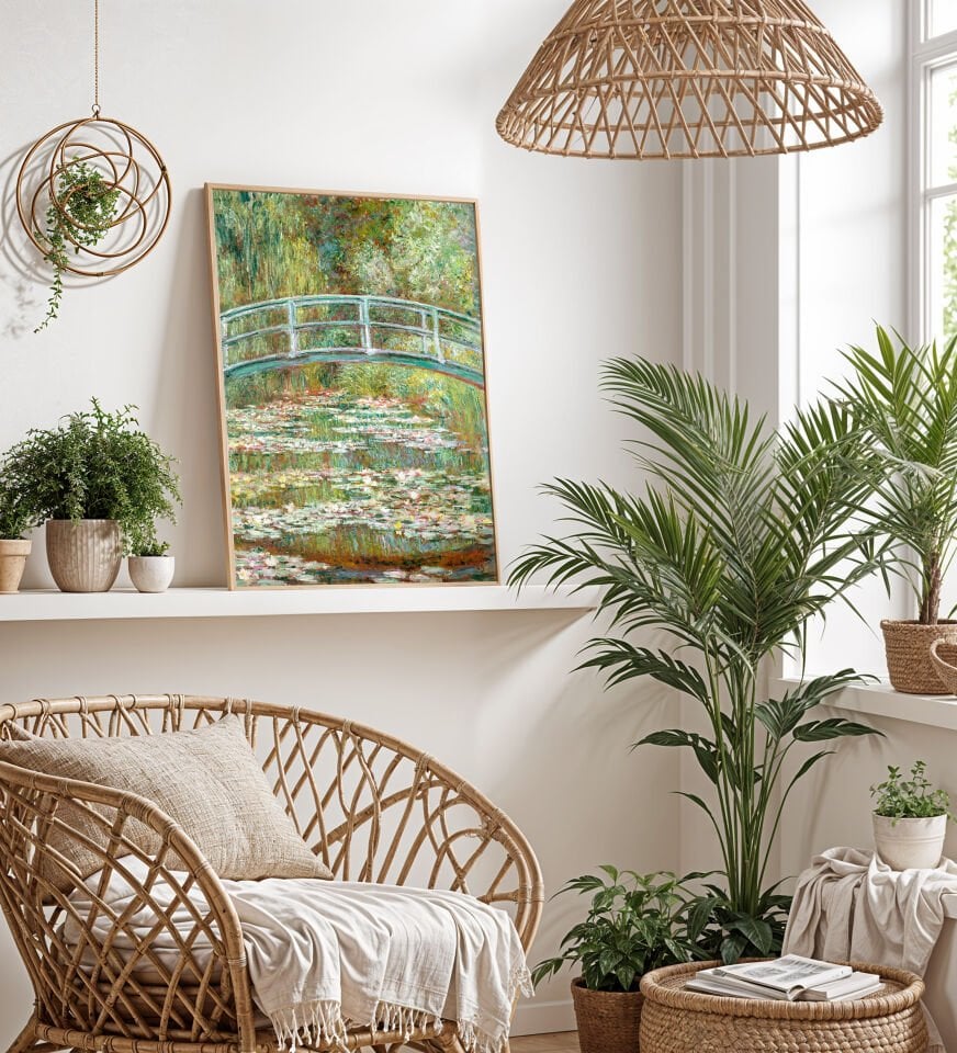 Impression Garden Çerçevesiz Poster Set