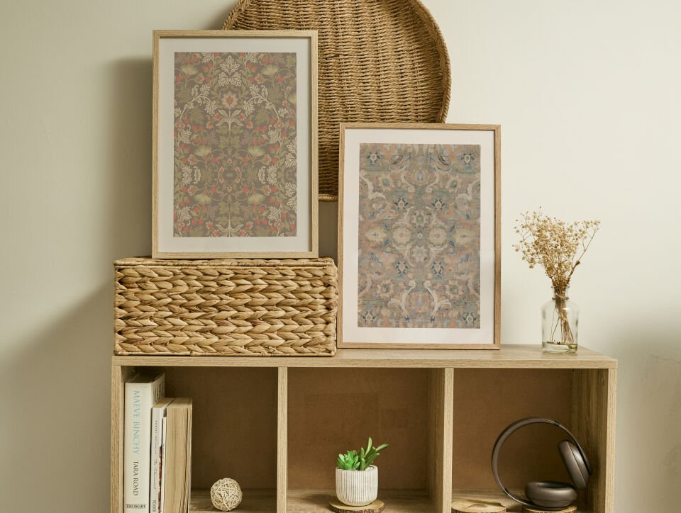 Vintage Harmony Çerçevesiz Poster Set