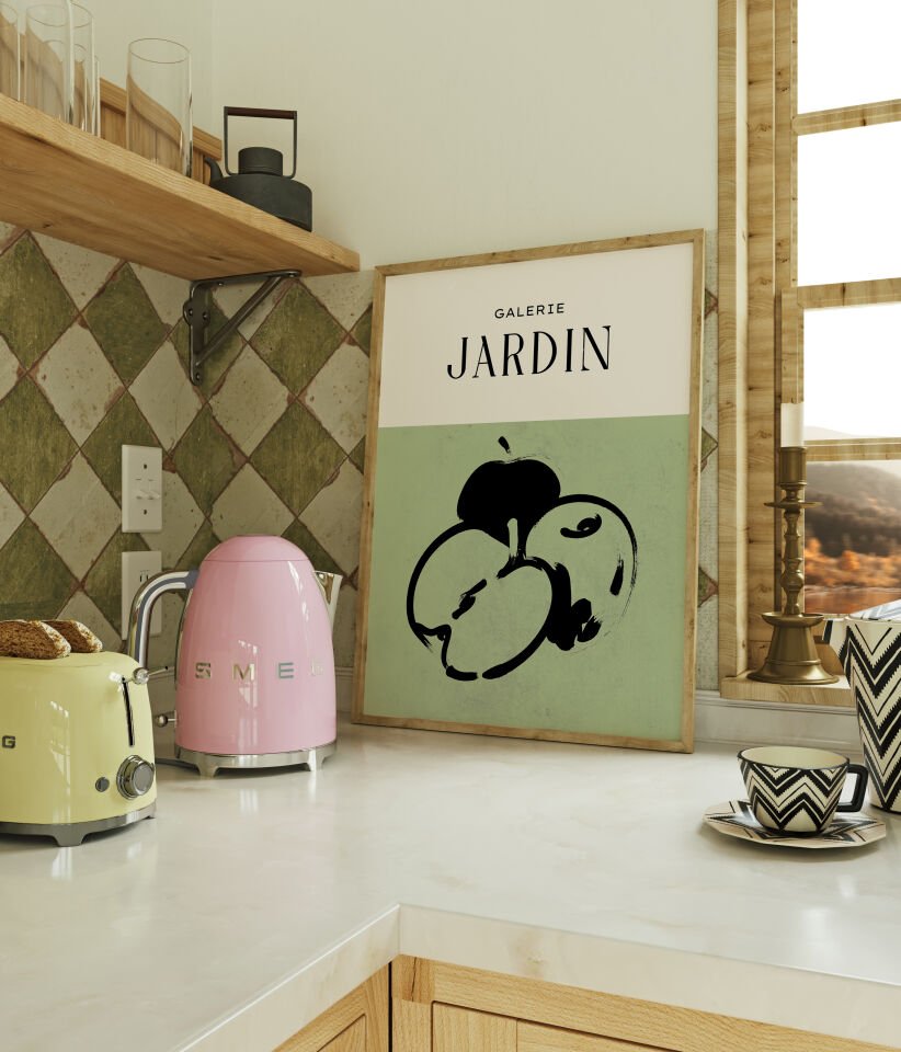 Galerie Jardin 3'lü Çerçevesiz Poster