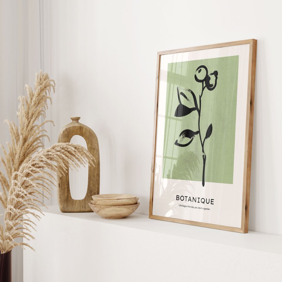 Galerie Jardin 3'lü Çerçevesiz Poster