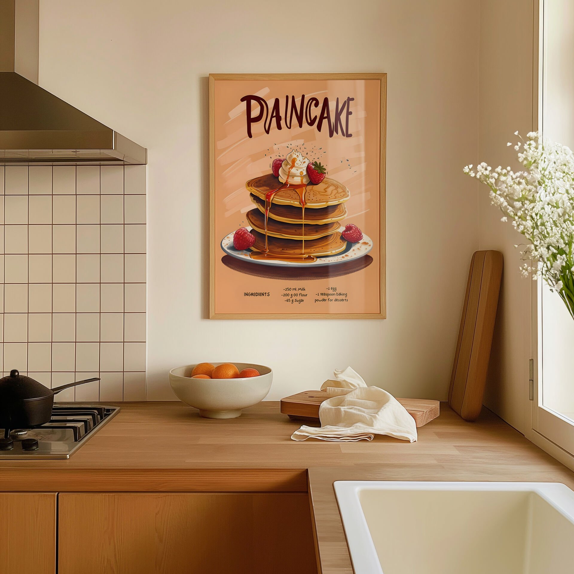 Paincake Çerçevesiz Poster
