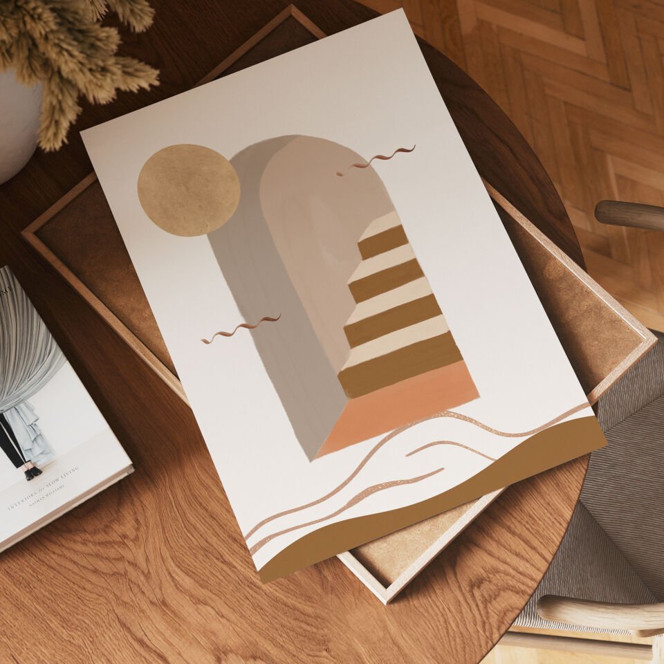 Bohème Vibes Minimalist Poster Set