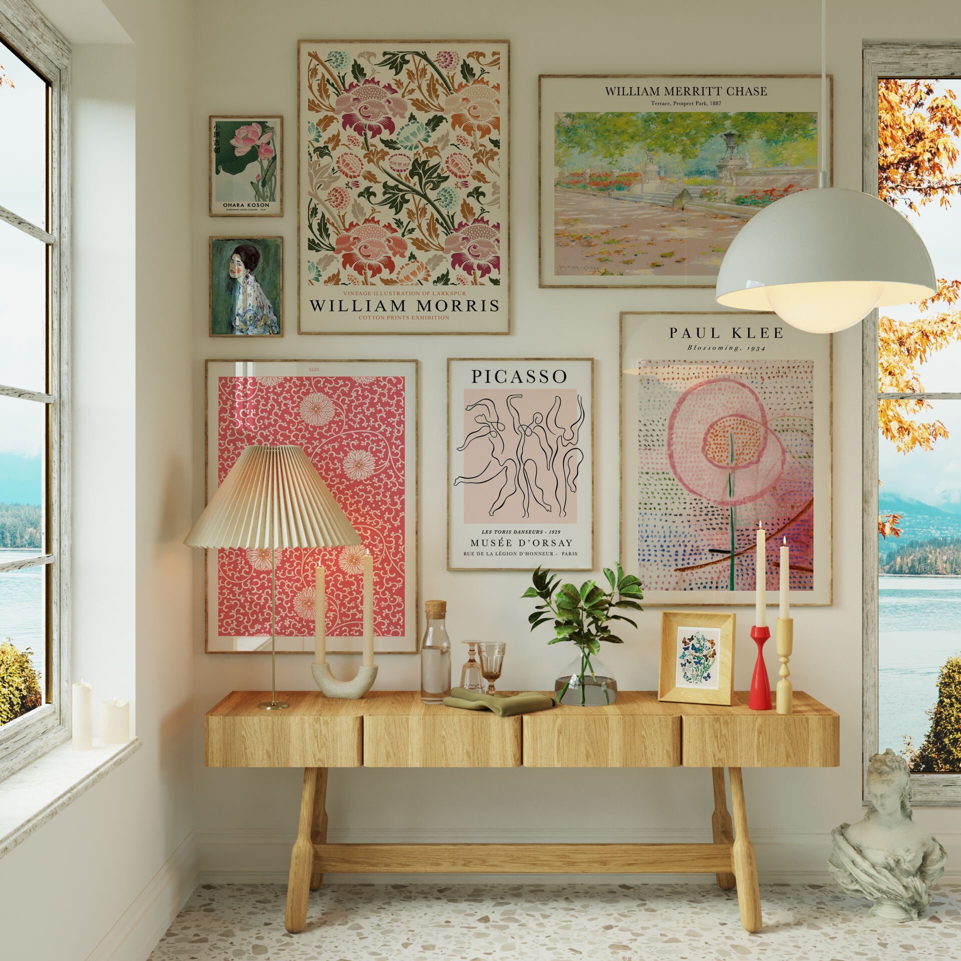 Classic Art Çerçevesiz Poster Set