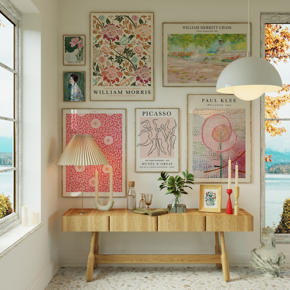Classic Art Çerçevesiz Poster Set
