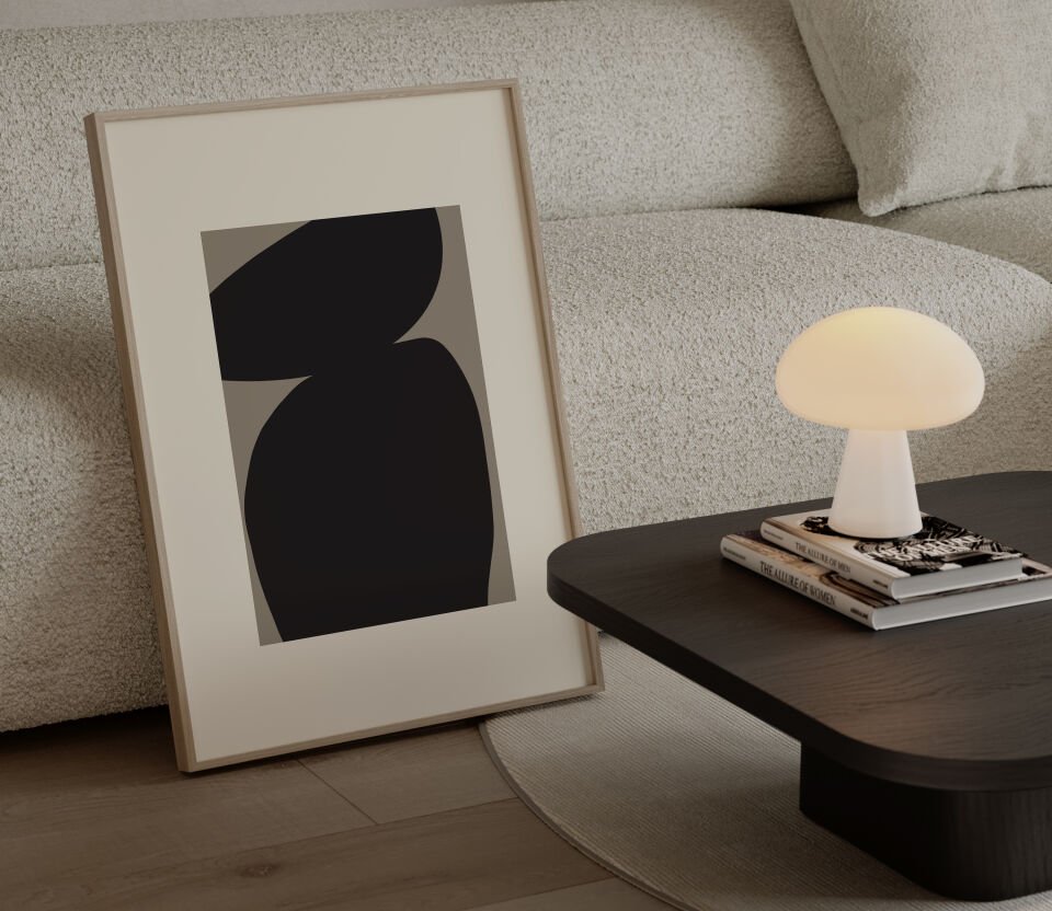 Contemporary Art Çerçevesiz Poster Set
