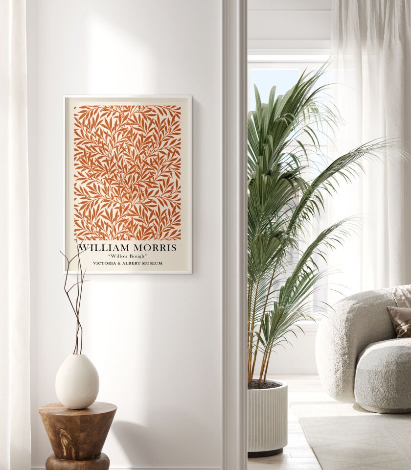William Morris Patterns 3'lü Çerçevesiz Poster Seti