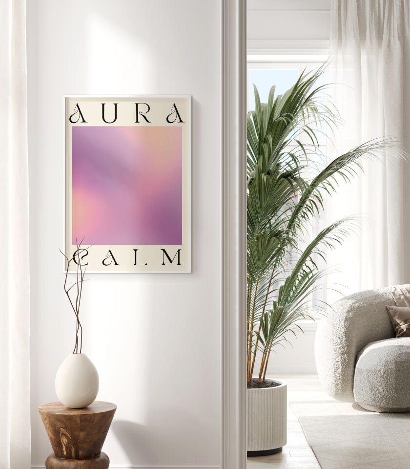 Aura Calm Çerçevesiz Poster
