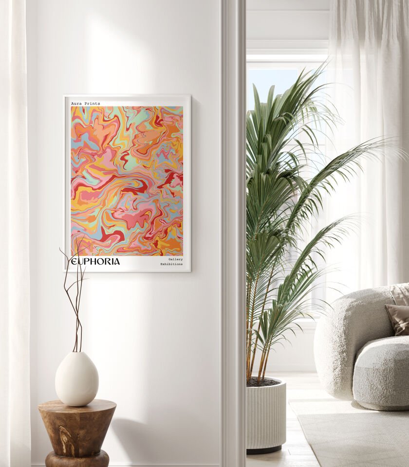 Vibe Flow Çerçevesiz Poster