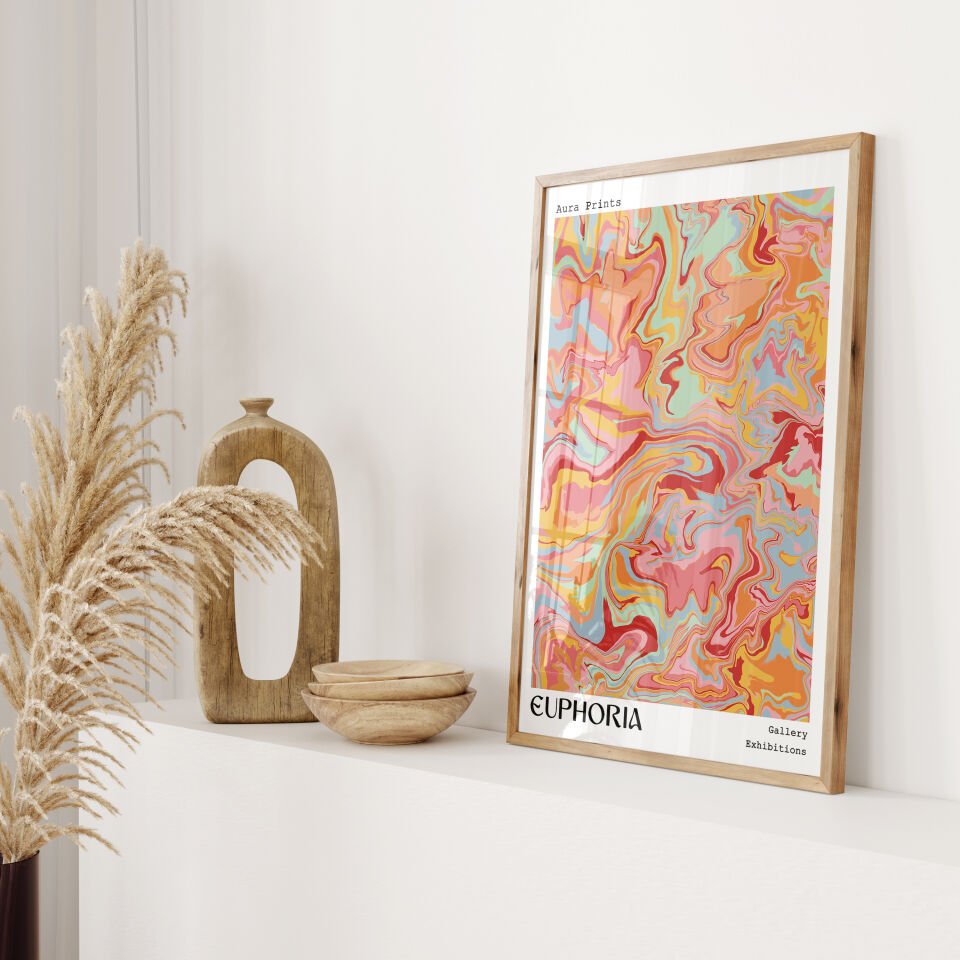 Vibe Flow Çerçevesiz Poster