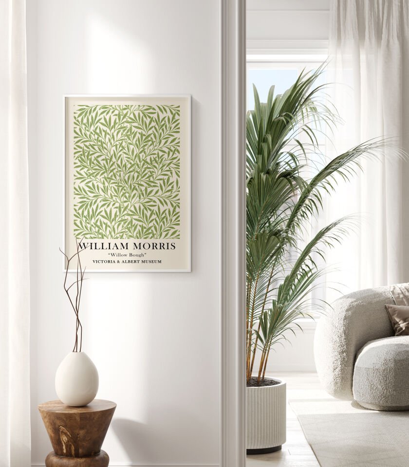 William Morris Natural Motifs 3'lü Çerçevesiz Poster Seti