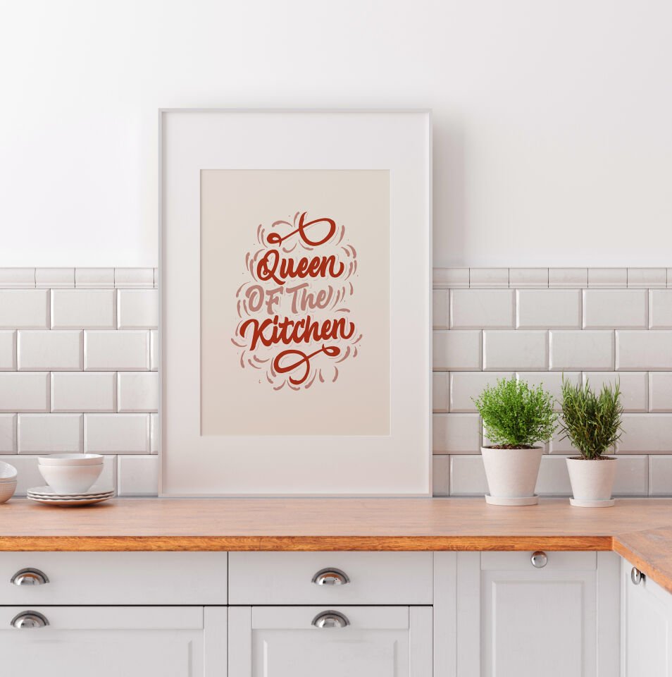 Queen of the Kitchen Çerçevesiz Poster