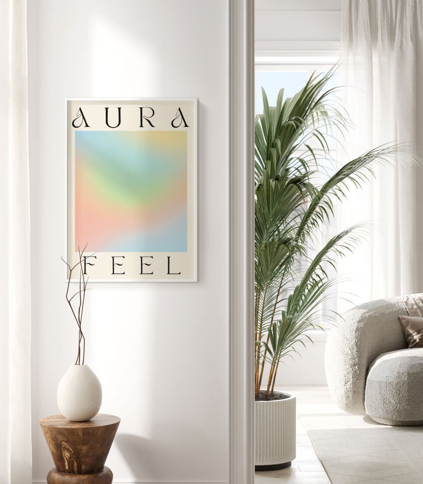 Aura Feel Çerçevesiz Poster