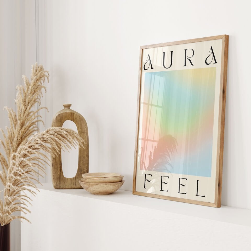 Aura Feel Çerçevesiz Poster