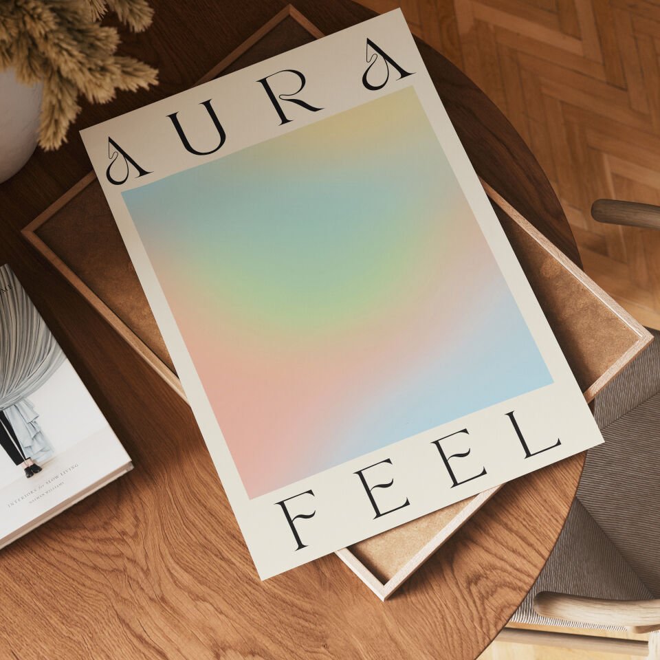 Aura Feel Çerçevesiz Poster