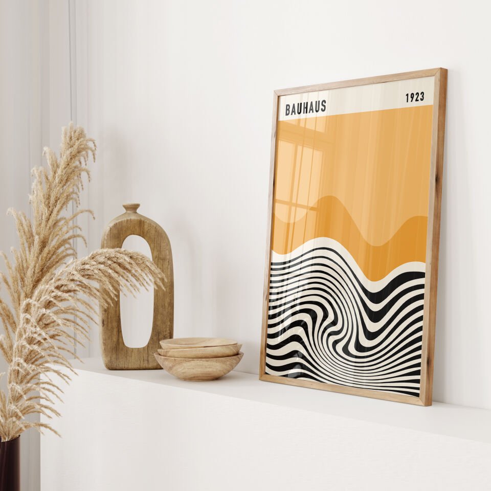 Minimalist Design 3'lü Çerçevesiz Poster