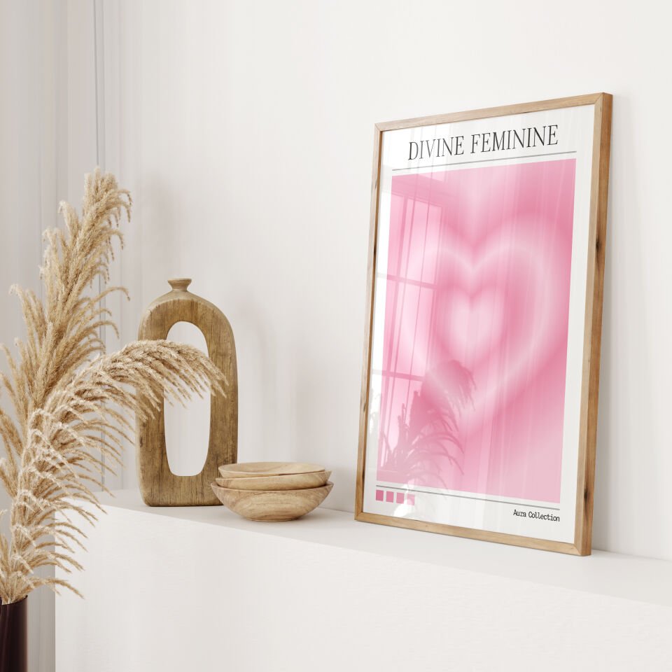 Soft Heart Çerçevesiz Poster