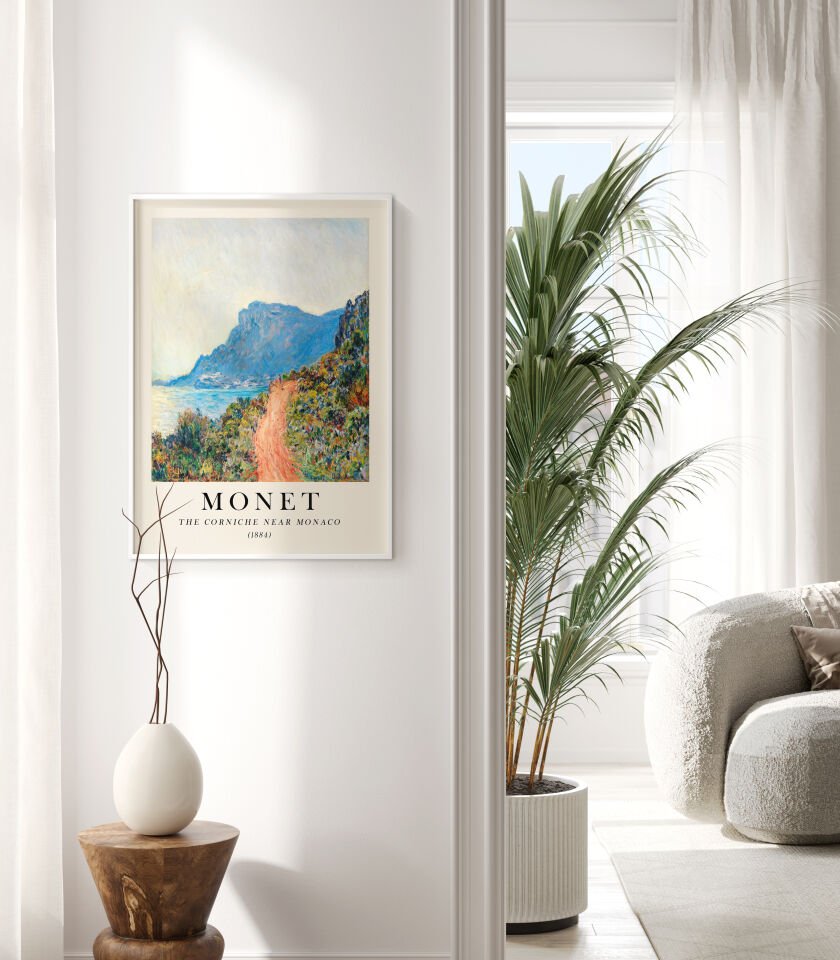 Monet Nature Landscapes 3'lü Çerçevesiz Poster