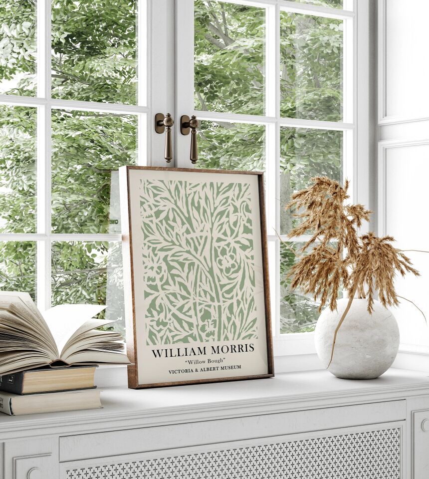 Botanical Art 3'lü Çerçevesiz Poster