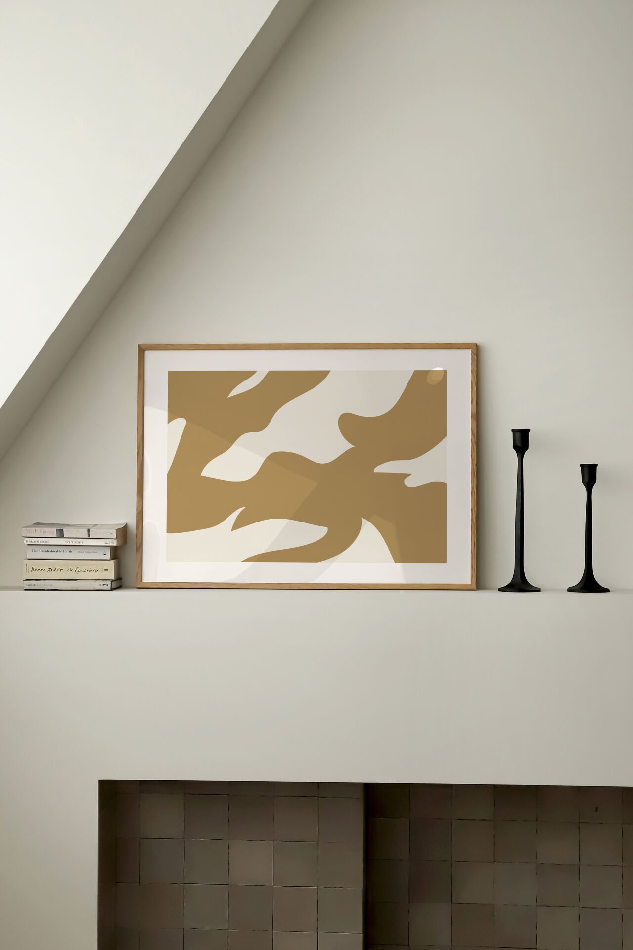 Sand Shapes Çerçevesiz Poster
