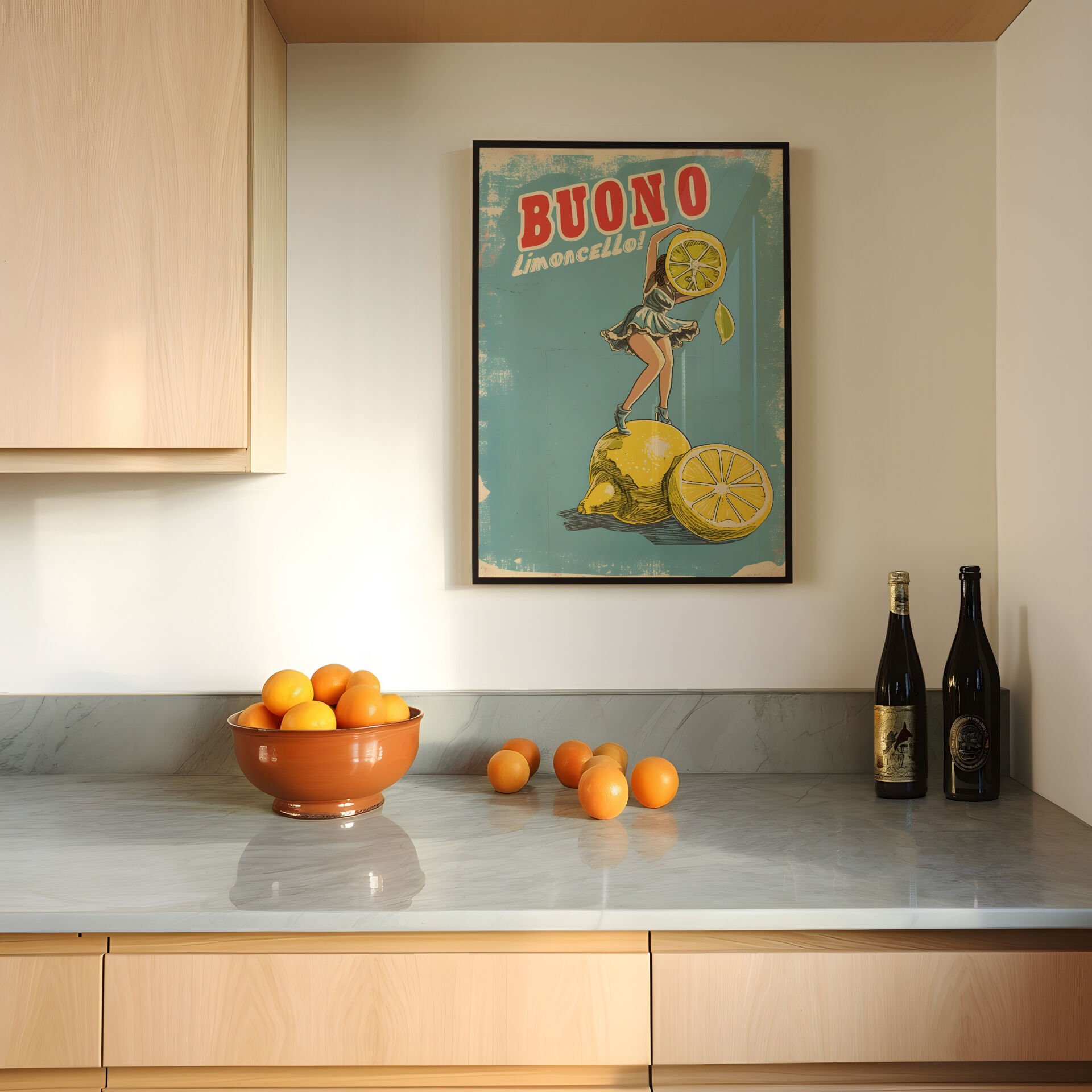 Buono Limoncello Çerçevesiz Poster