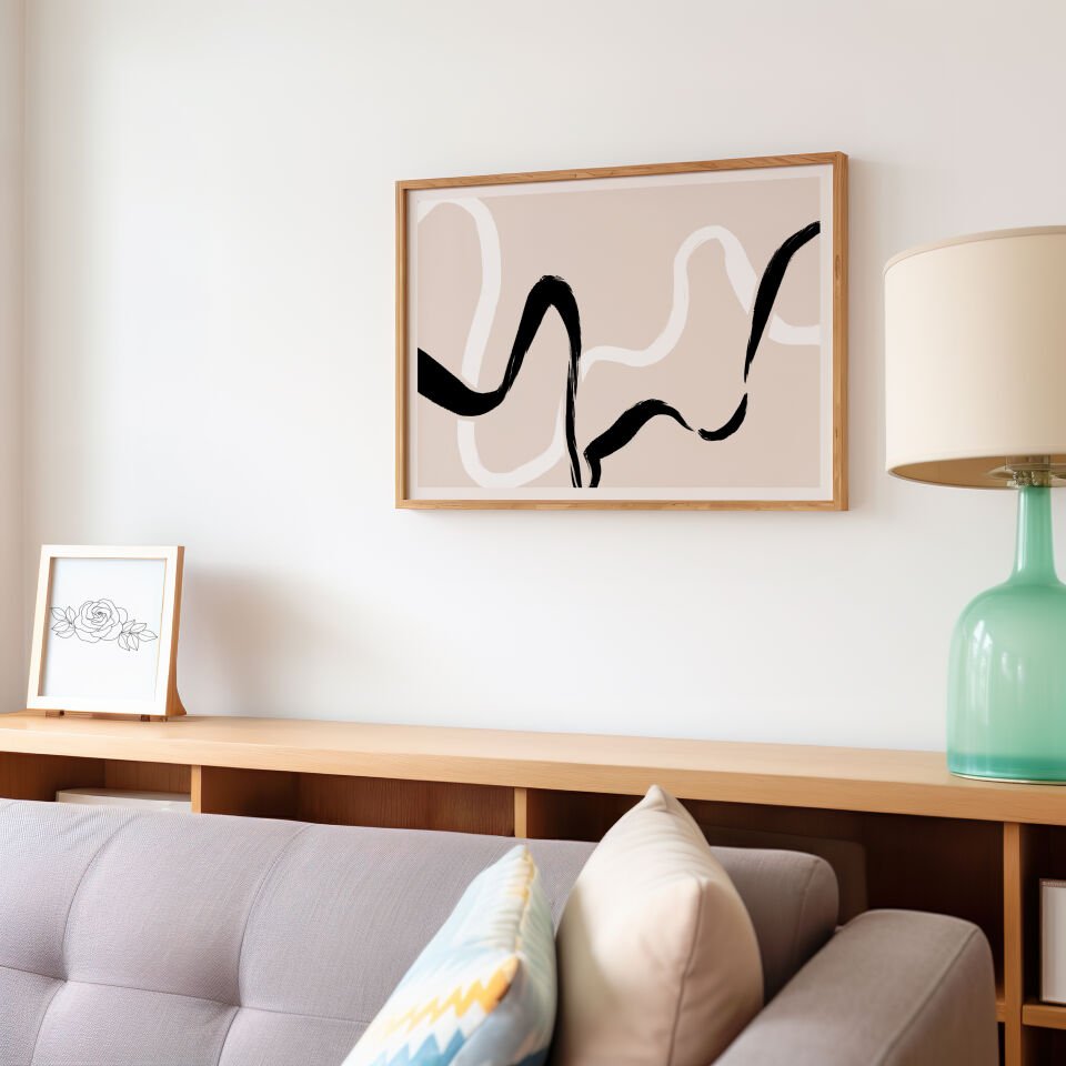 Zen Flow Çerçevesiz Poster