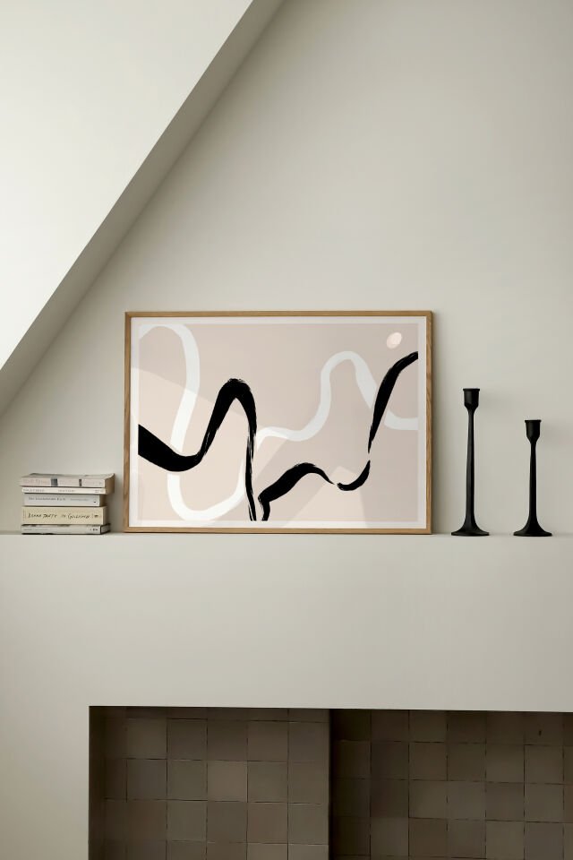 Zen Flow Çerçevesiz Poster